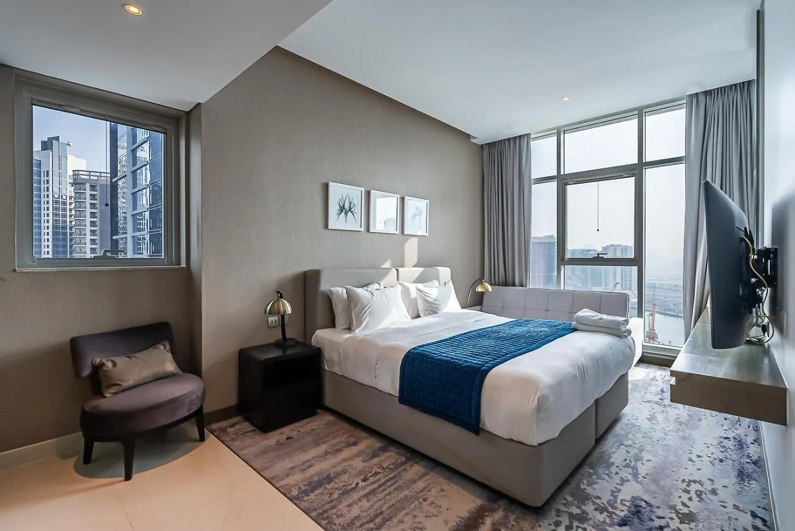 Stylish Studio Apartment At Damac Maison, Business Bay Dubai United Arab Emirates